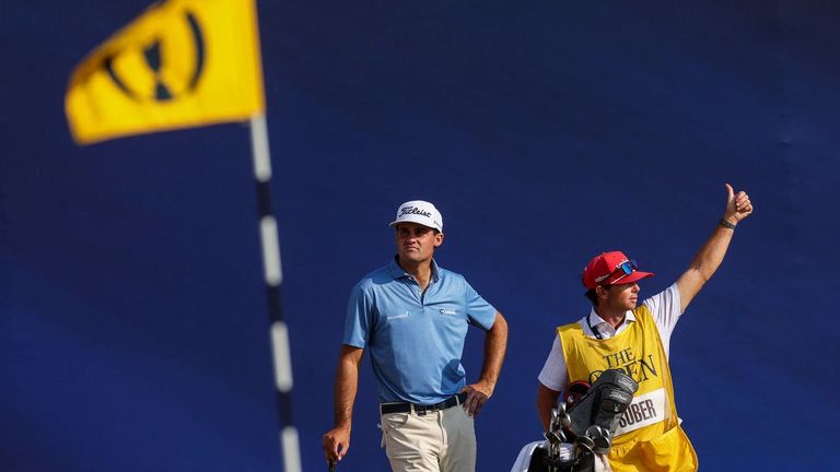 Jackson Suber, el suplente de Jon Rahm que brilla en el inicio del British