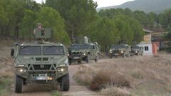 As se adiestran las tropas de la Brilat de Pontevedra que se desplegarn en Mali