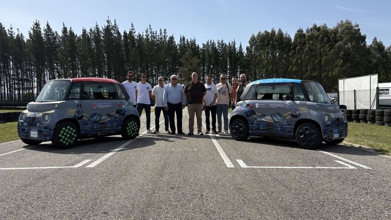 El CIFP As Mercedes de Lugo construye un coche potenciado por hidrógeno