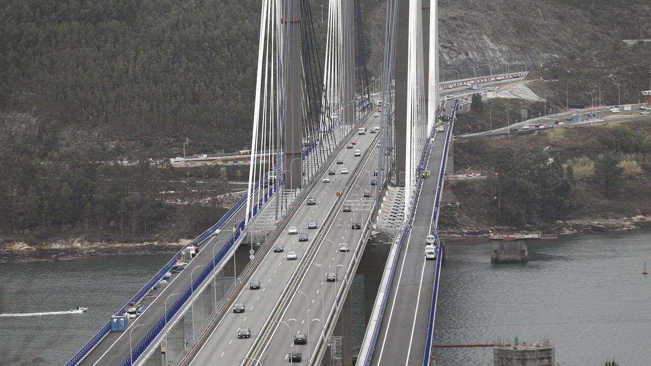 La ampliación de Rande permitirá al puente gestionar hasta 95.000 vehículos cada día