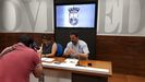 Ana Rivas y Ricardo Fernández, concejales del PSOE en el Ayuntamiento de Oviedo