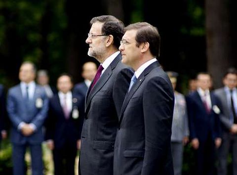 Rajoy y Passos Coelho presidieron la cumbre luso-hispana en Vidago (Chaves). 