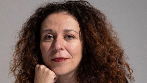 La productora de races gallegas Sandra Hermida.