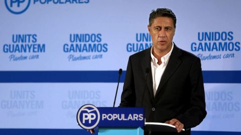 Xavier Garcia Albiol, candidato del PPC, partido que ha obtenido solo 11 escaos. Tena 19