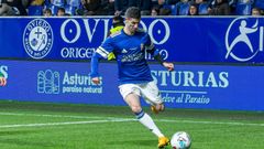Nacho L�pez, durante el partido de leyendas del Real Oviedo disputado en diciembre