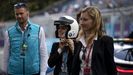 Virginia Raggi el pasado da 13 en un campeonato de coches elctricos en Roma