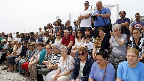 ACTO DEL HOMENAJE A PLACIDO BETANZOS EN EL QUE BAUTIZO´CON SU NOMBRE EL PASEO MARITIMO DE PALMEIRA