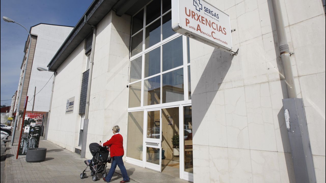 Exterior del centro de salud de Chantada, donde se har�n obras de mejora