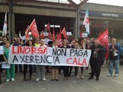 Concentraci�n esta ma�ana ante la estaci�n de autobuses