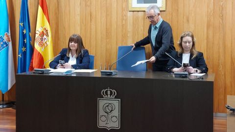 Juan Gonzlez Leirs, concejal de Urbanismo, presidi el pleno 