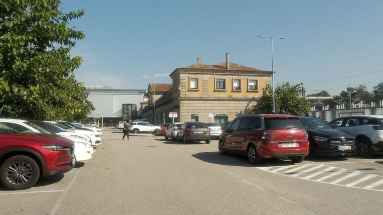 Los puntos de recarga se ubicarán en el aparcamiento de la estación
