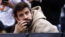 Gerard Piqué, en un partido de la NBA celebrado en París