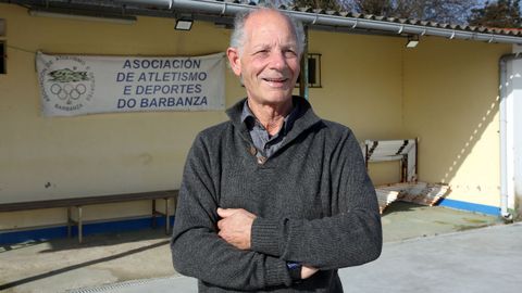 Moure es uno de los fundadores del Atletismo Barbanza, que cumple 40 años.