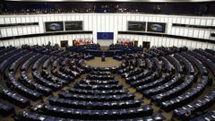 Vista general del pleno del Parlamento Europeo
