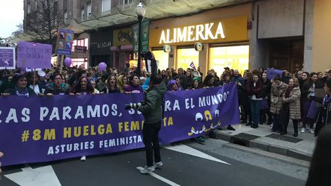 Manifestación del 8-M en Gijón