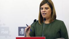 La secretaria de Organizacin de la FSA-PSOE, Gimena Llamedo