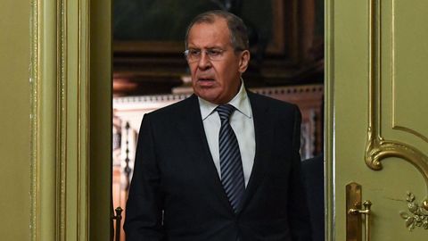 El ministro de Exteriores ruso, Sergui Lavrov