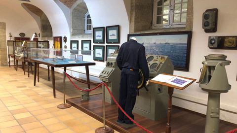 Una de las salas del Museo Naval de Ferrol