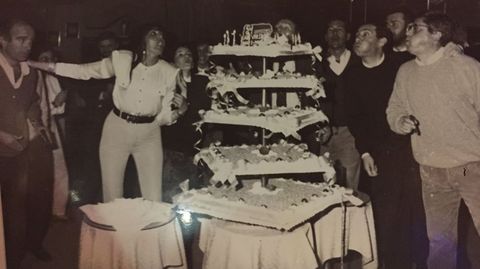 Una imagen de la fiesta que se dio cuando la discoteca cumplió 25 años 