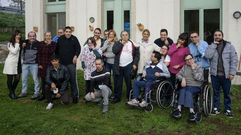 Visita de Caita Brava al Centro Ocupacional Terra de Celanova